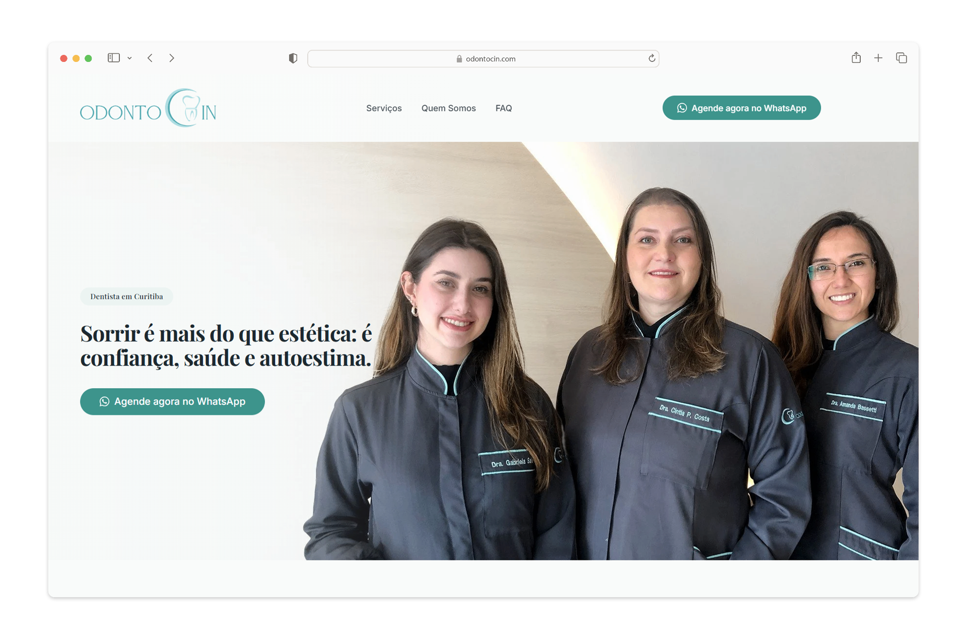 Site Odontocin — case Miura