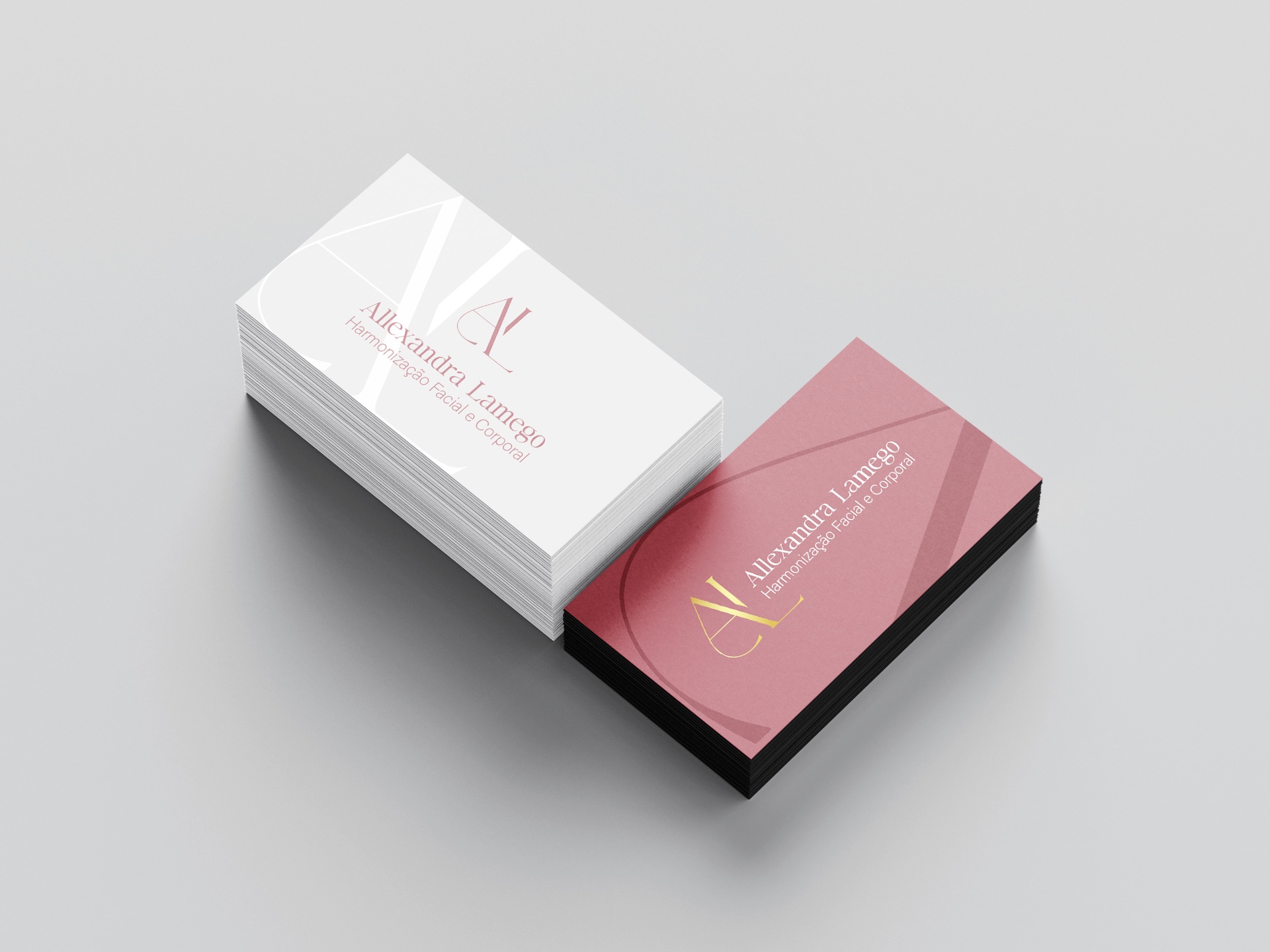 Mockup de cartões de visita