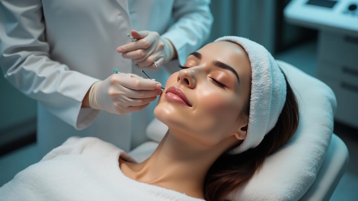 Ultrassom estético de alta performance em clínica moderna